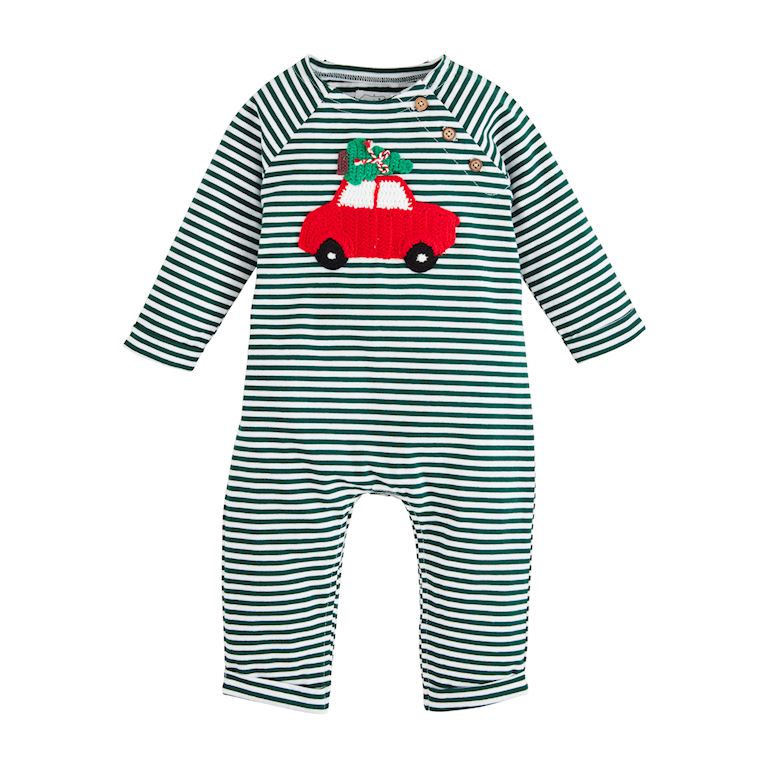 Christmas Car Crochet One-Piece