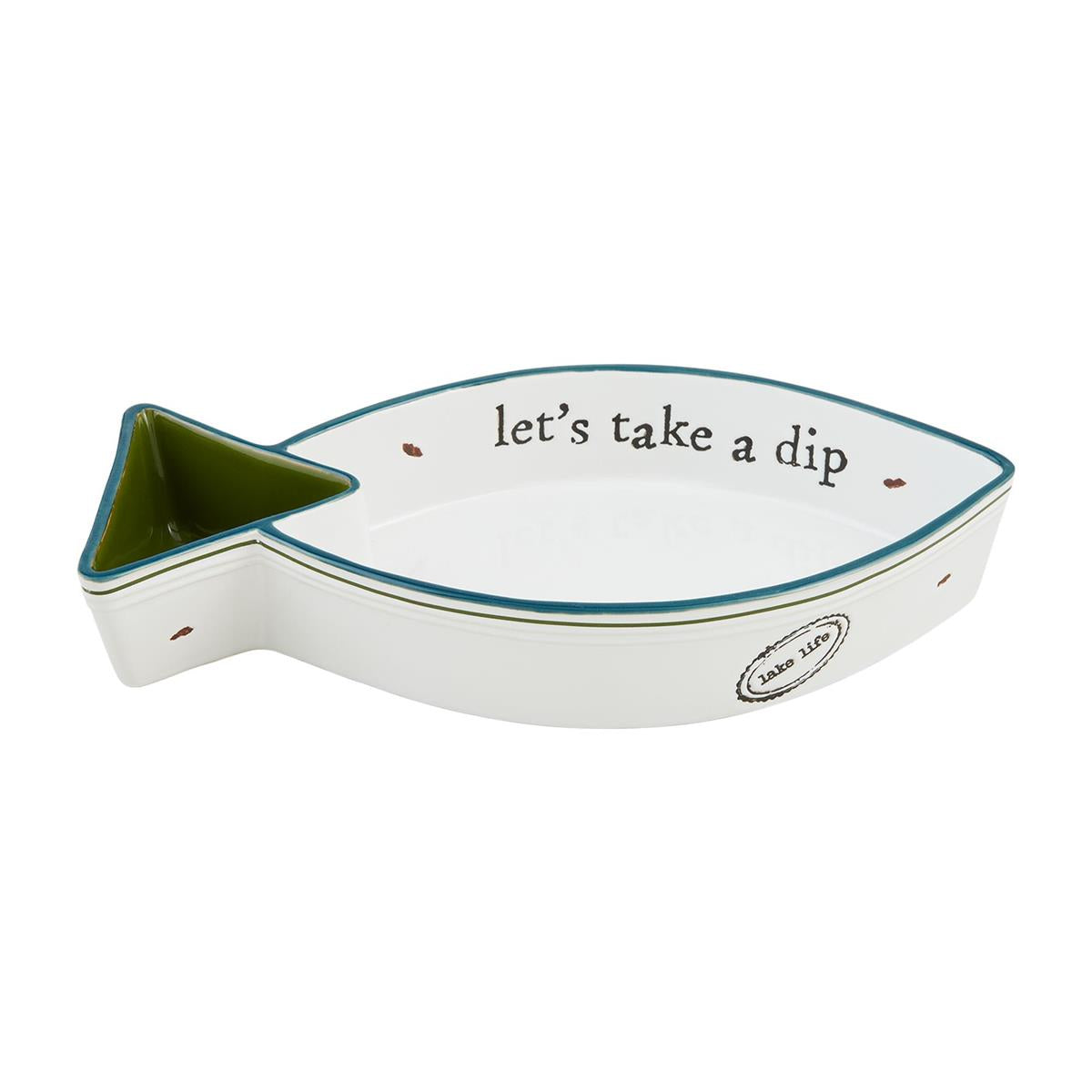 Lake Fish Chip & Dip Server